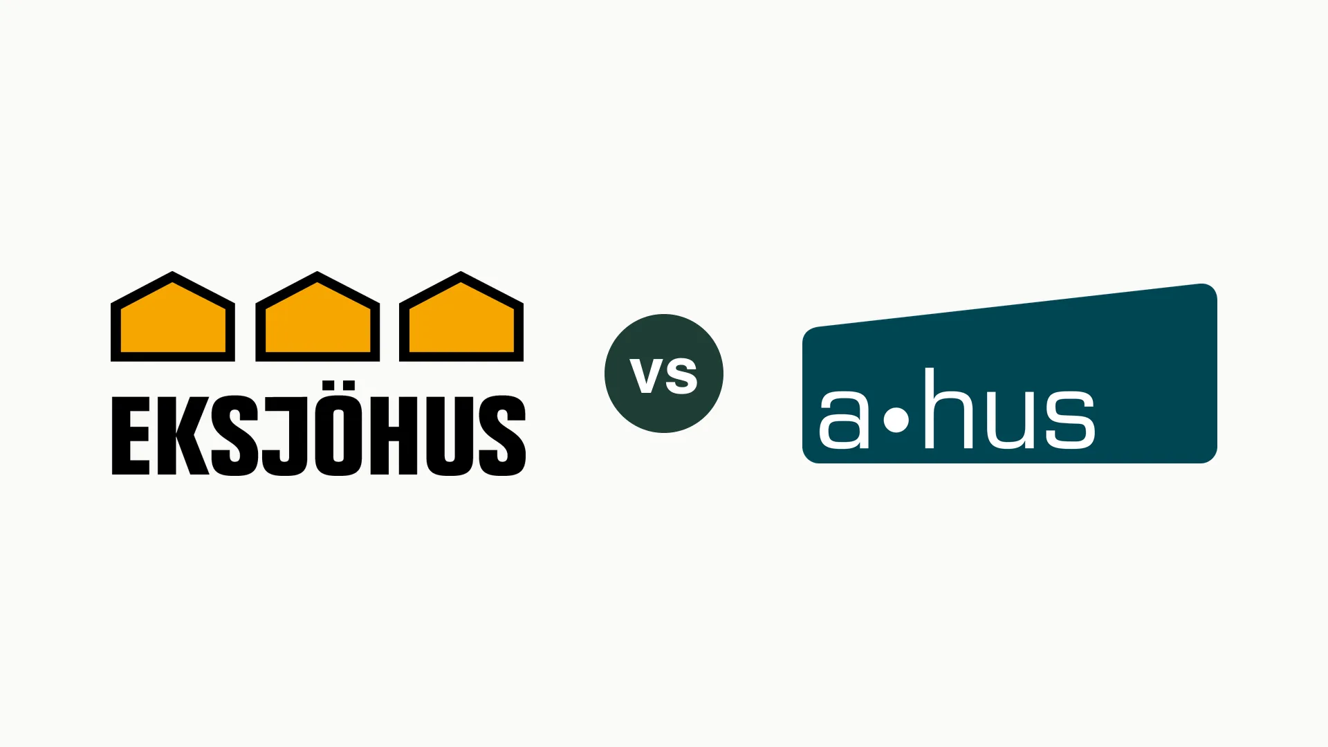 Eksjöhus vs A-hus – bäst i test möter Derome