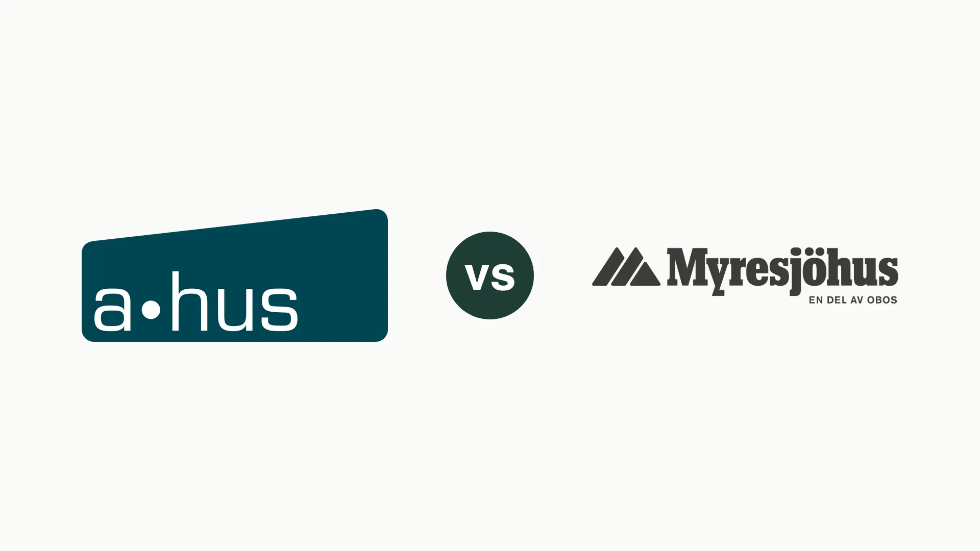 A-hus vs Myresjöhus – två av Sveriges största jämförda