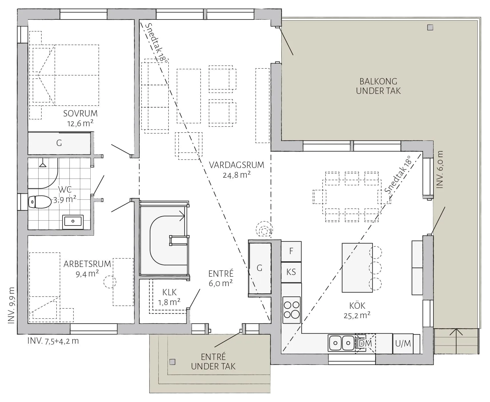 Almvik planritning 2