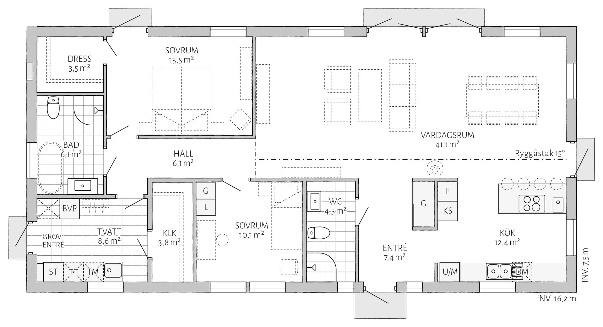Karlsö planritning 2