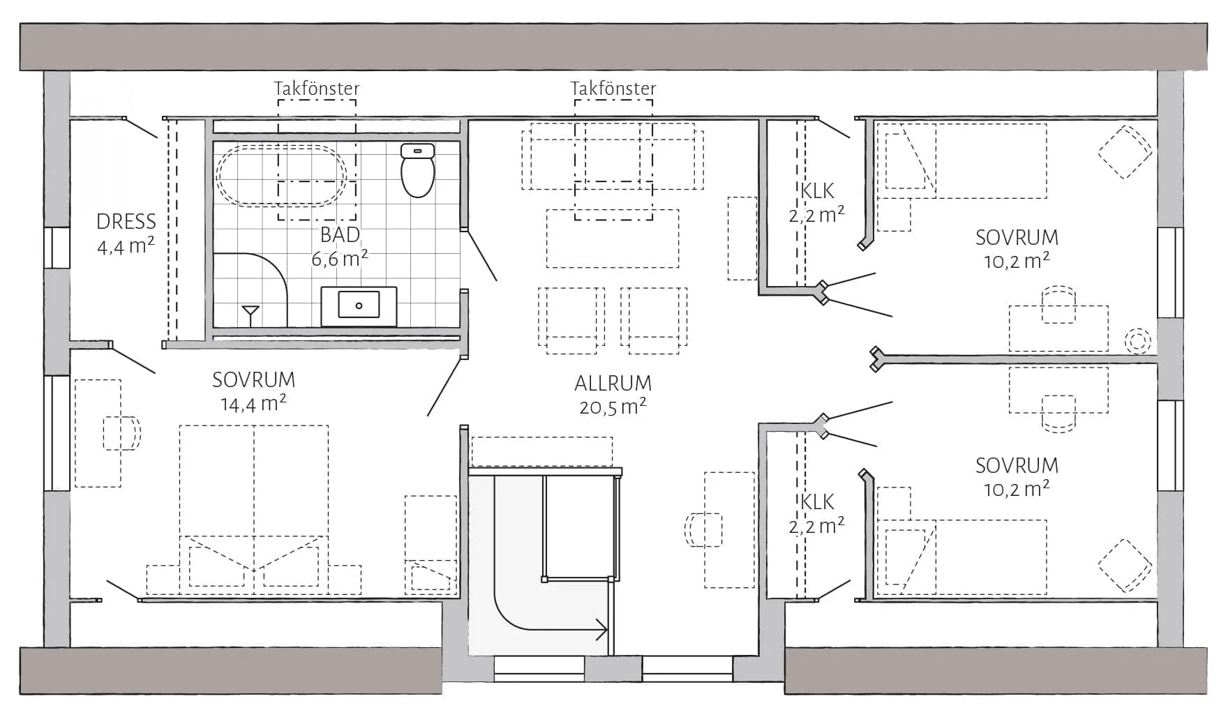 Skanör planritning 1