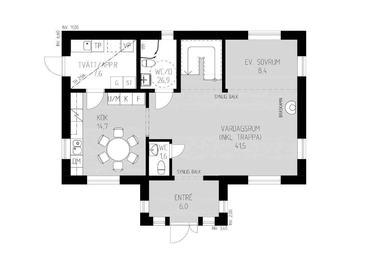 Älgö planritning 1
