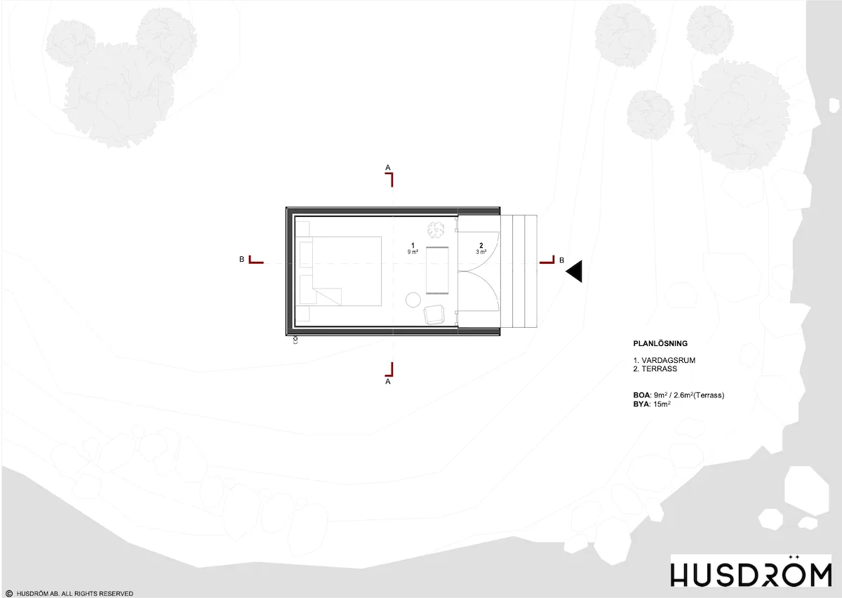 Dröm 15 planritning