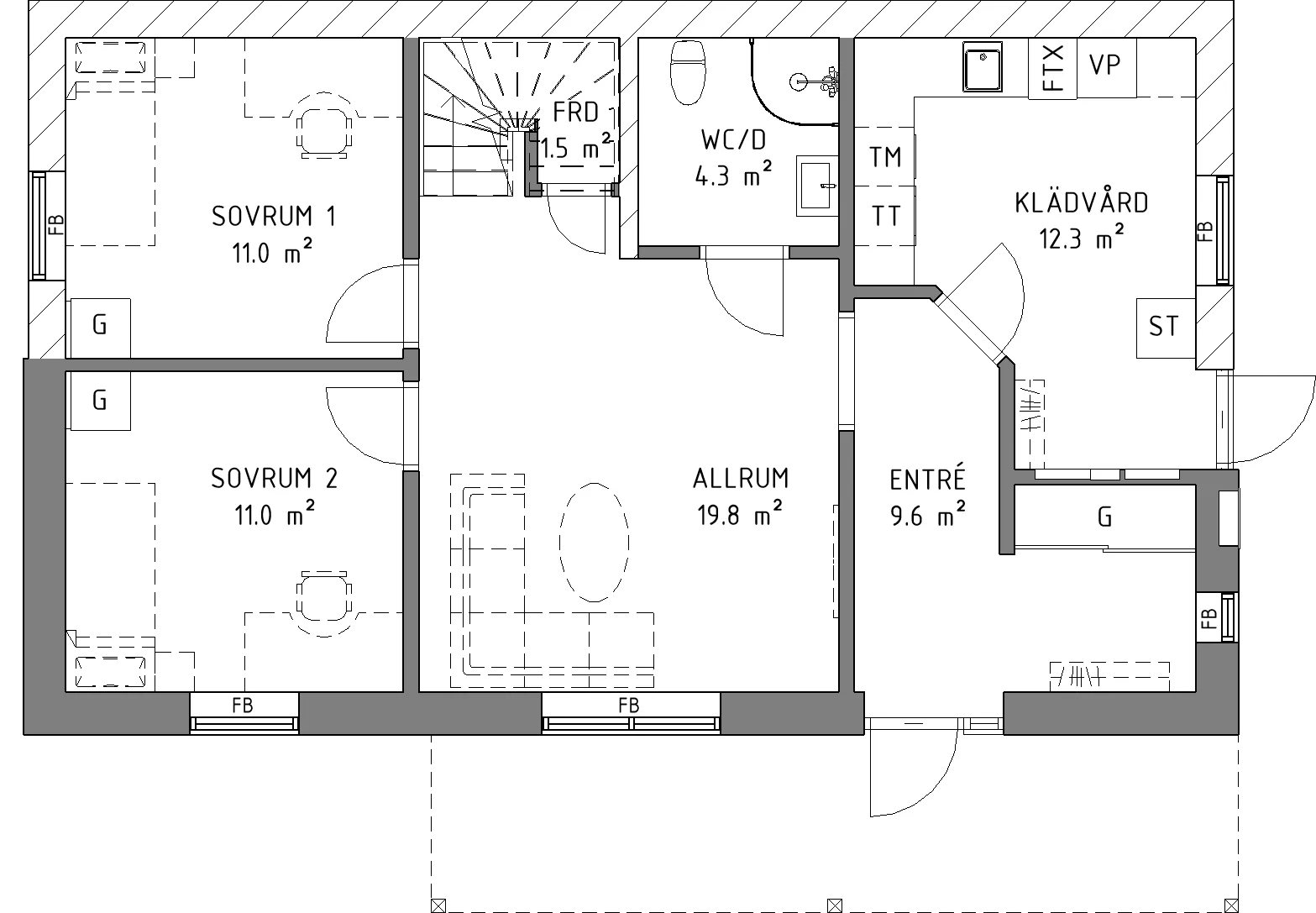 E150 planritning 1