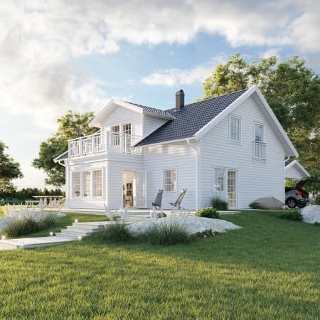 Villa Björkö - A-hus