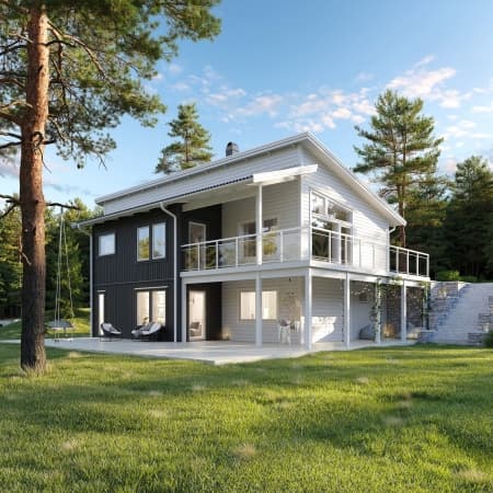 Villa Kattvik - A-hus