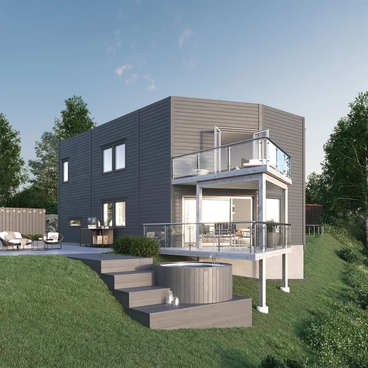 Villa Bergshyllan 2-plan