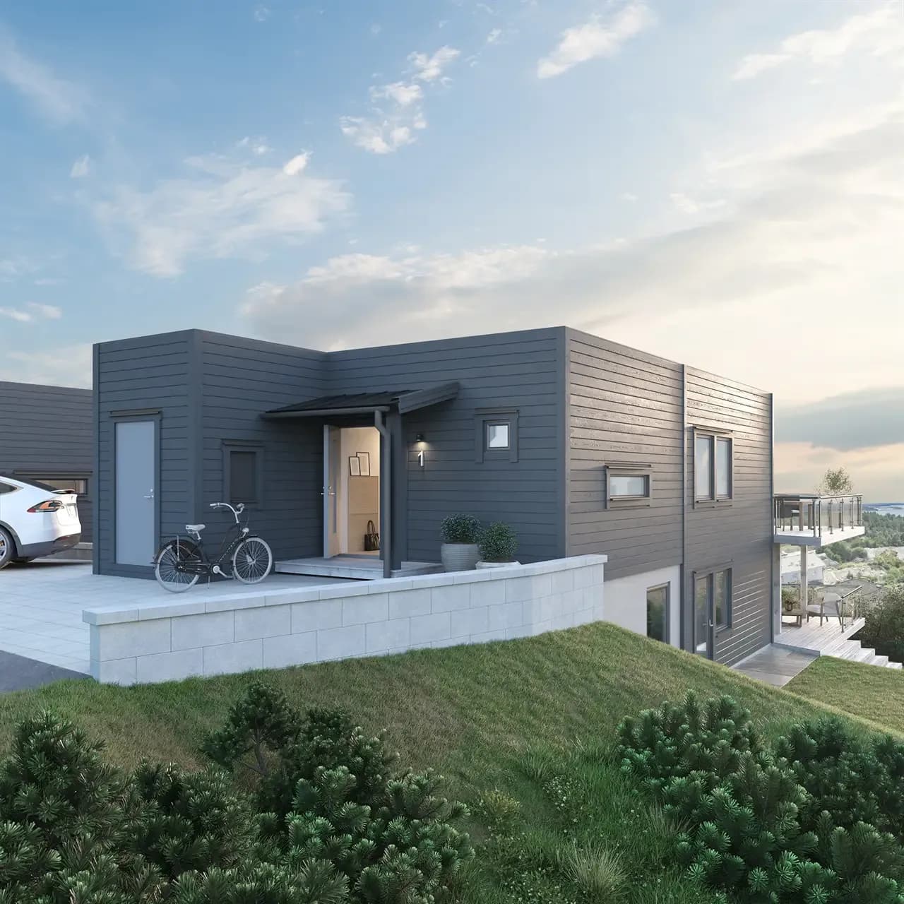 Villa Bergshyllan Sluttningshus