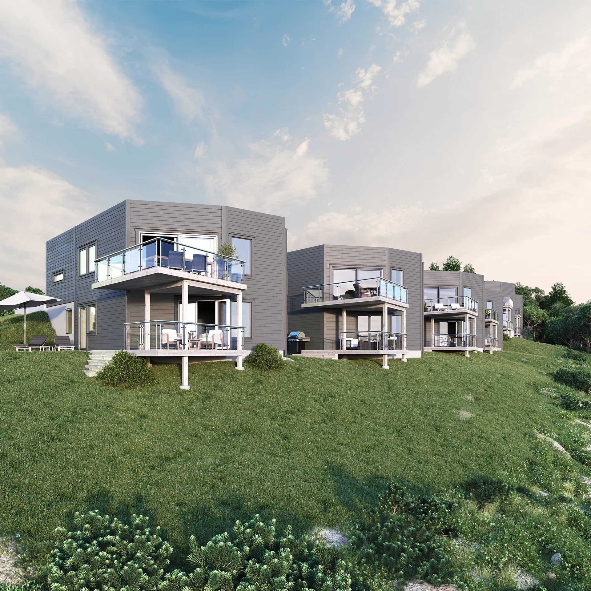 Villa Bergshyllan Sluttningshus
