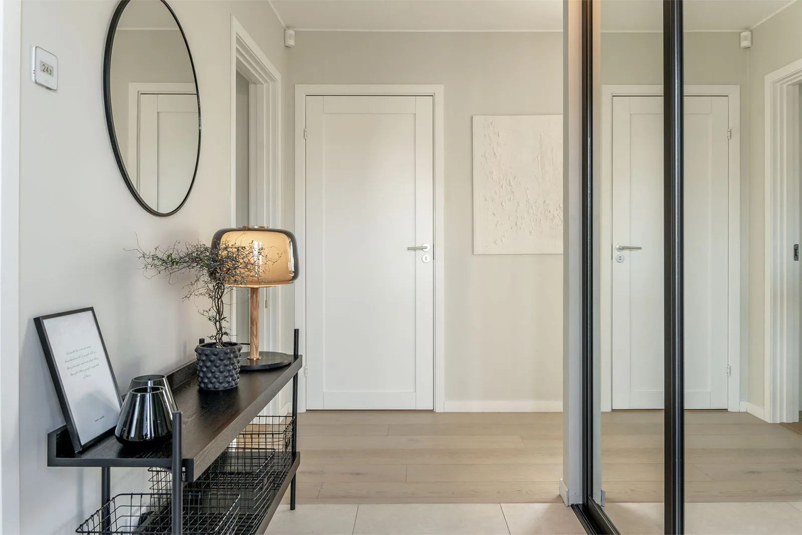 Hall i anpassat Villa Hällevik