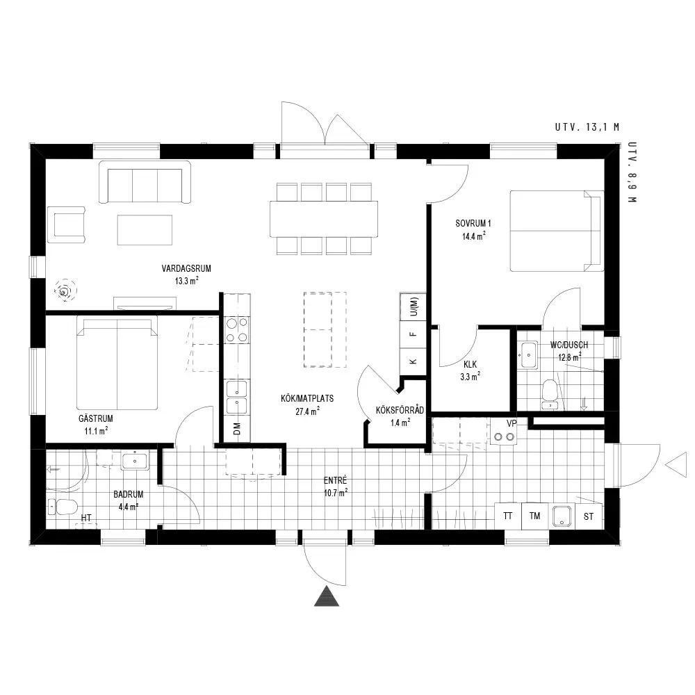 Planritning