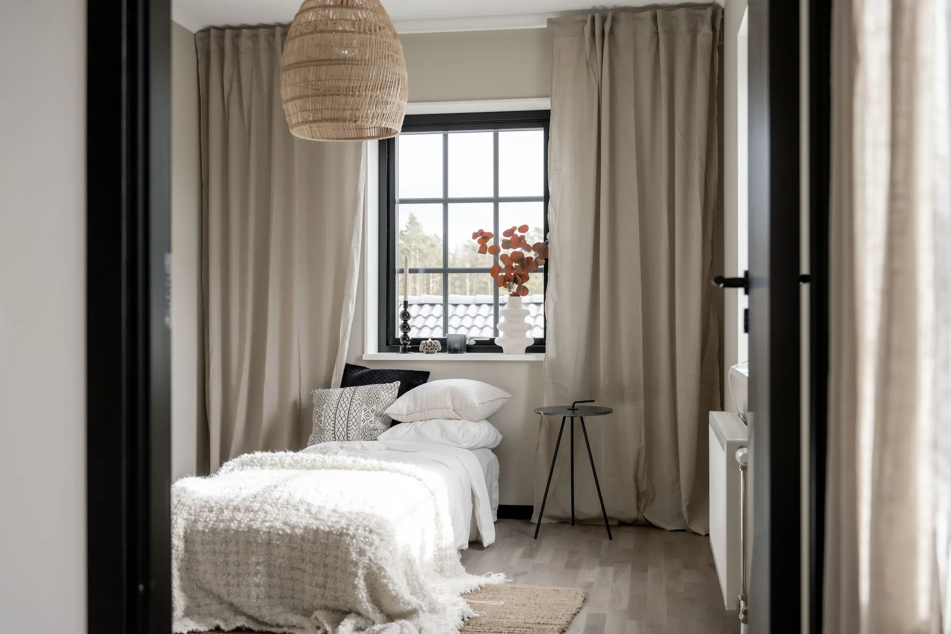 Sovrum-Visningshus-Borås-Villa Vaxholm