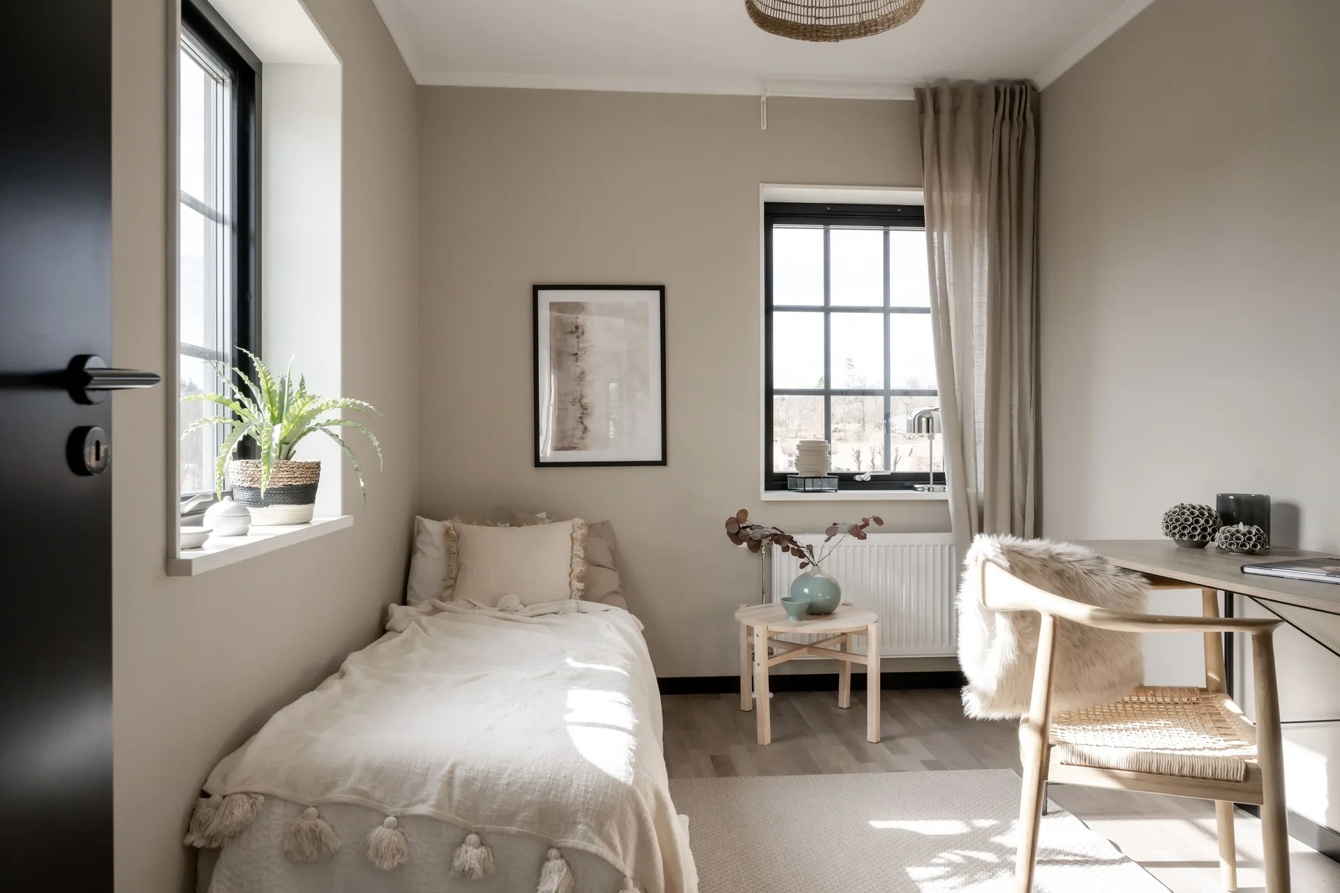 Sovrum-Visningshus-Borås-Villa Vaxholm