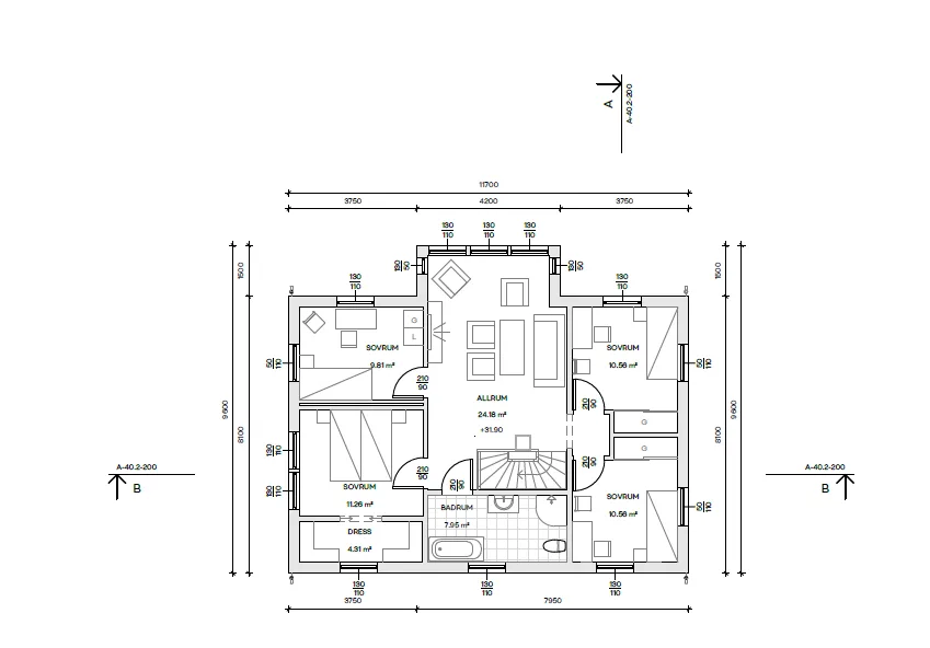 Fjällviol 173 planritning 2