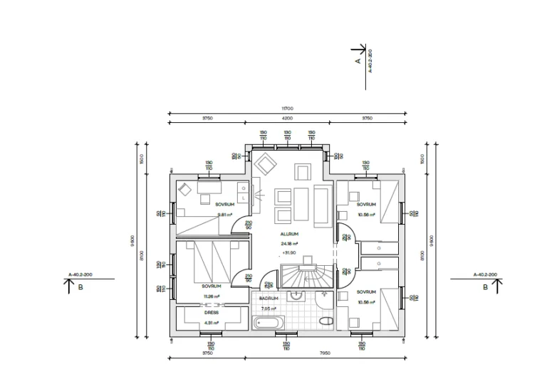 Fjällviol 173 planritning 3