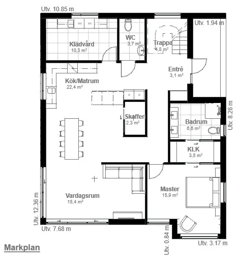 Havtorn 173 planritning 1
