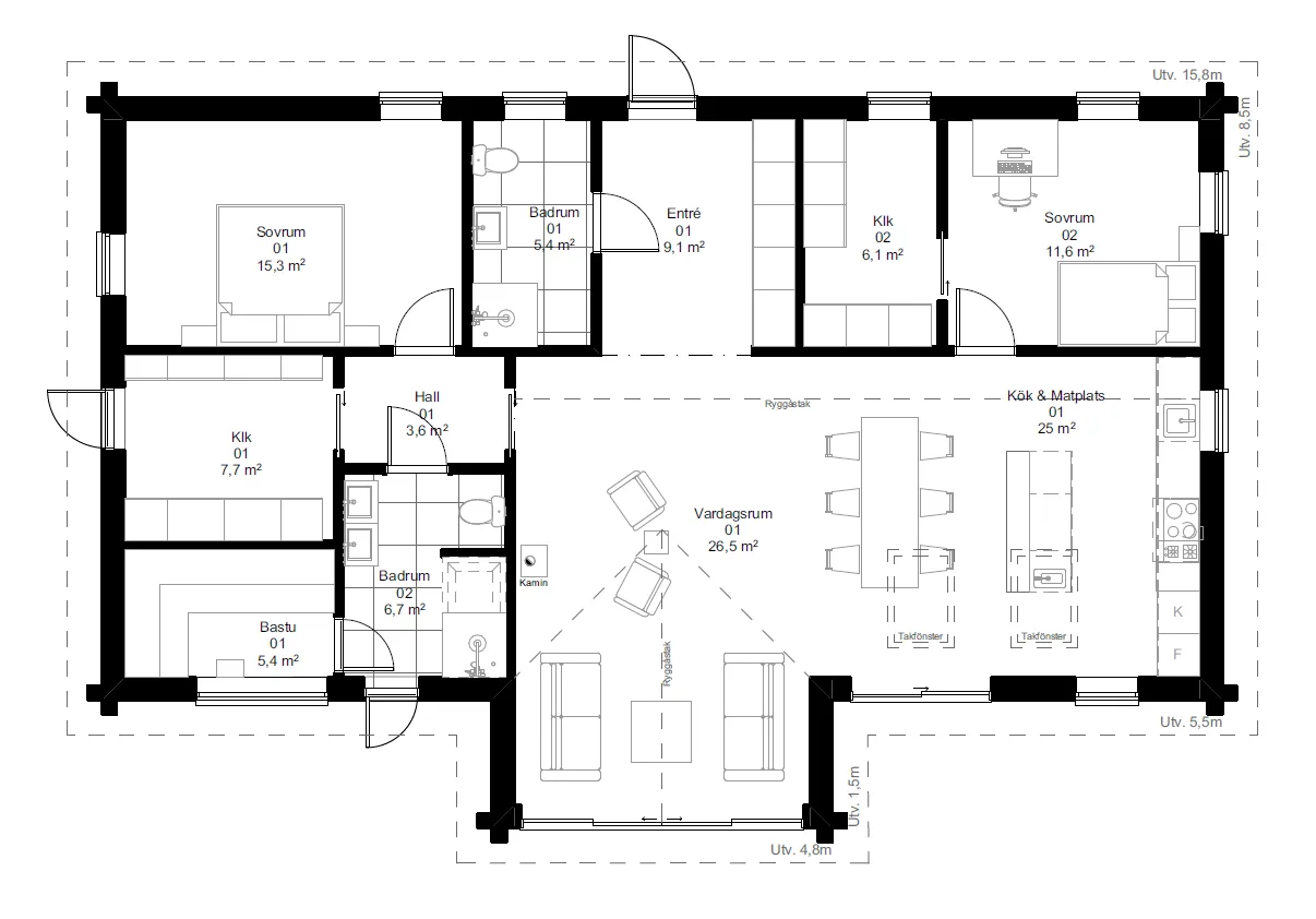 Kamomill 122 planritning 1