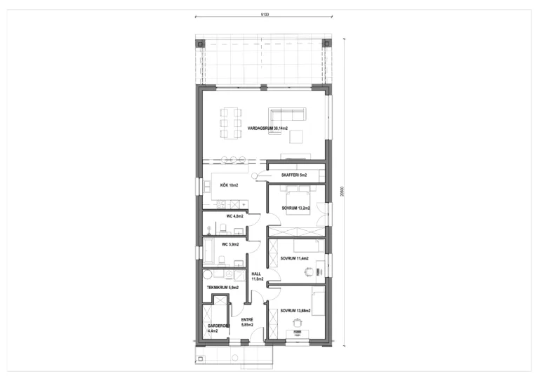 Olivia 136 planritning 1