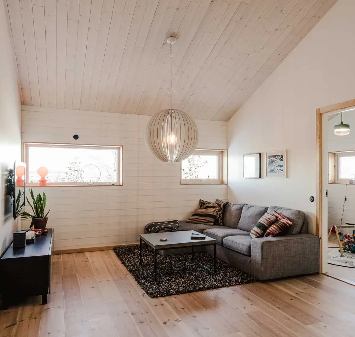 Allrum på övervåningen.