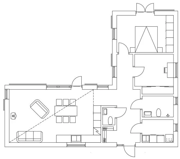 Klövsjö 85 planritning 1