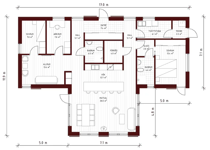 Klicka för förstoring av planlösningen.