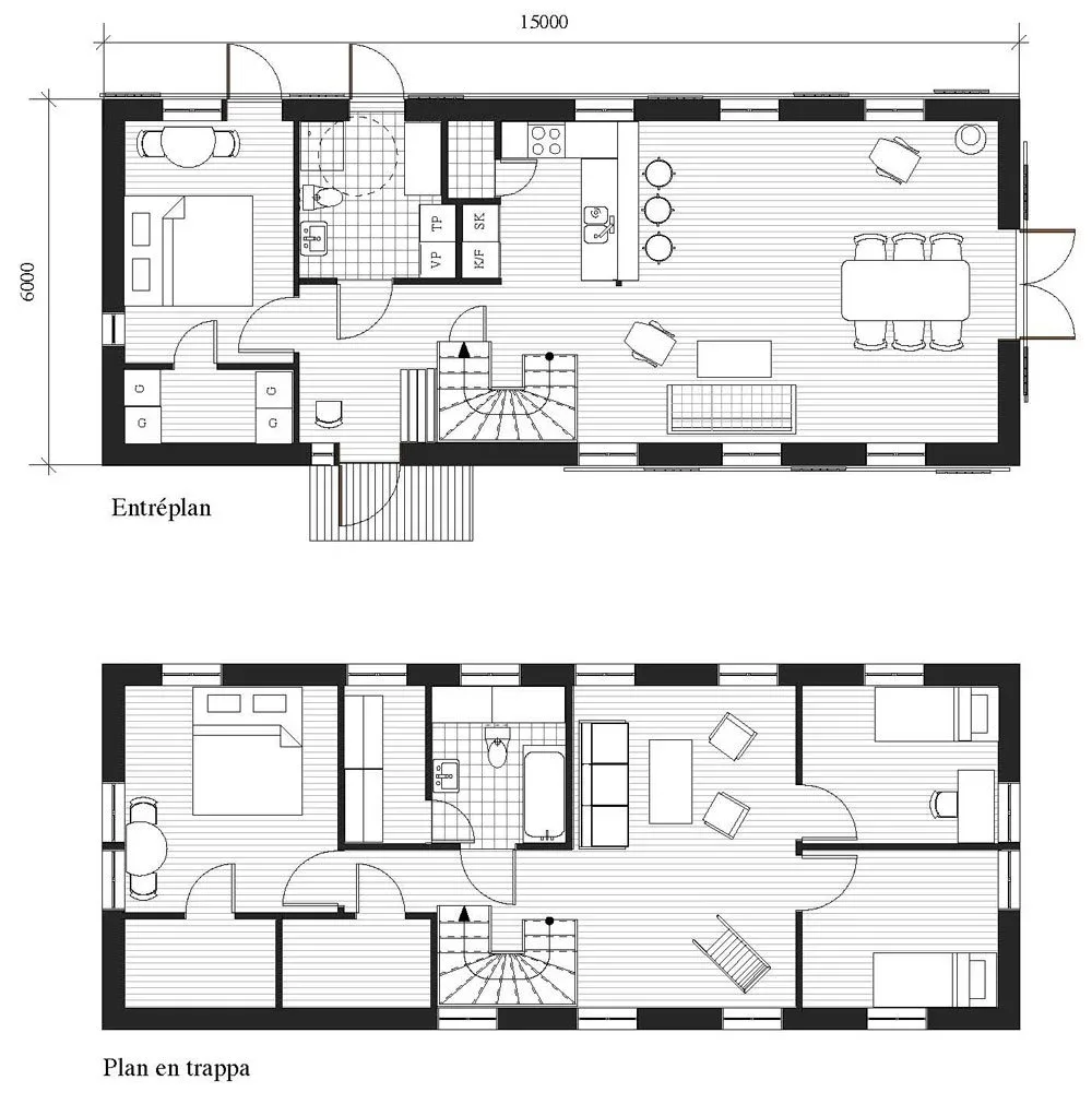 Stugun 148 planritning 1