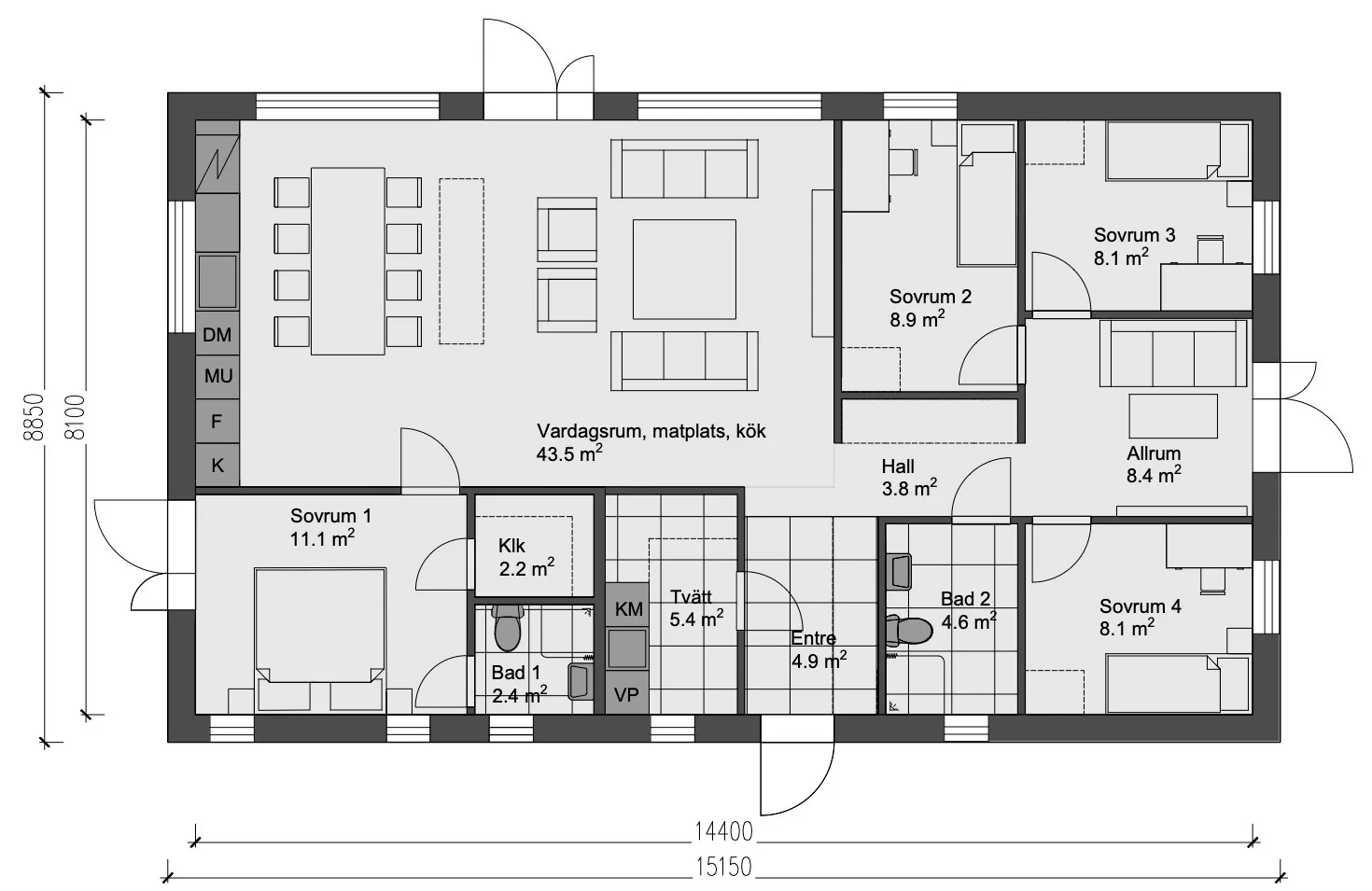 Solhem 6 planritning