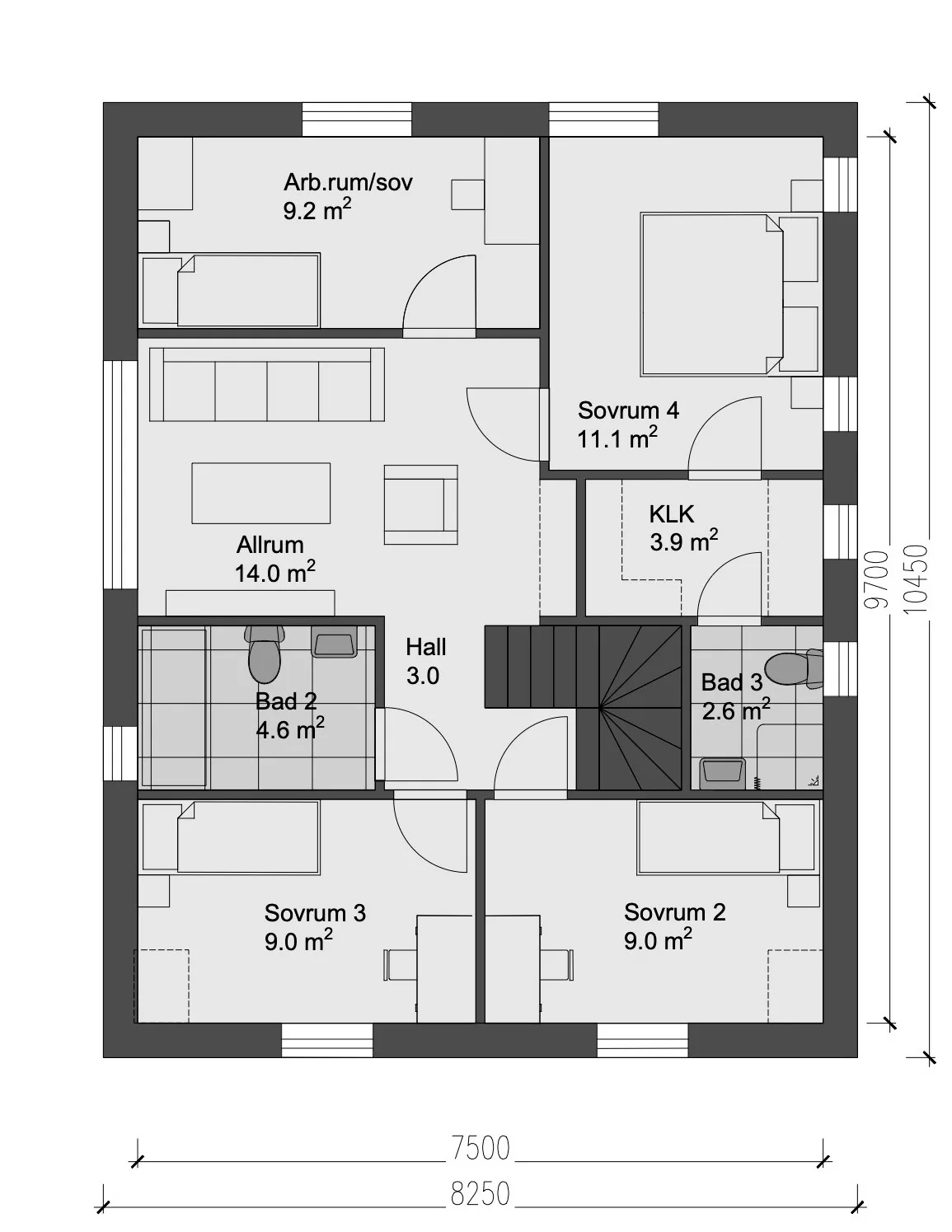 Solhem 7 planritning