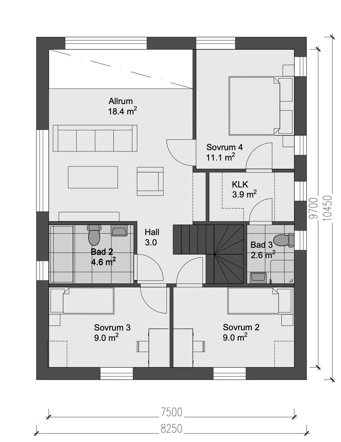 Solhem 7 planritning