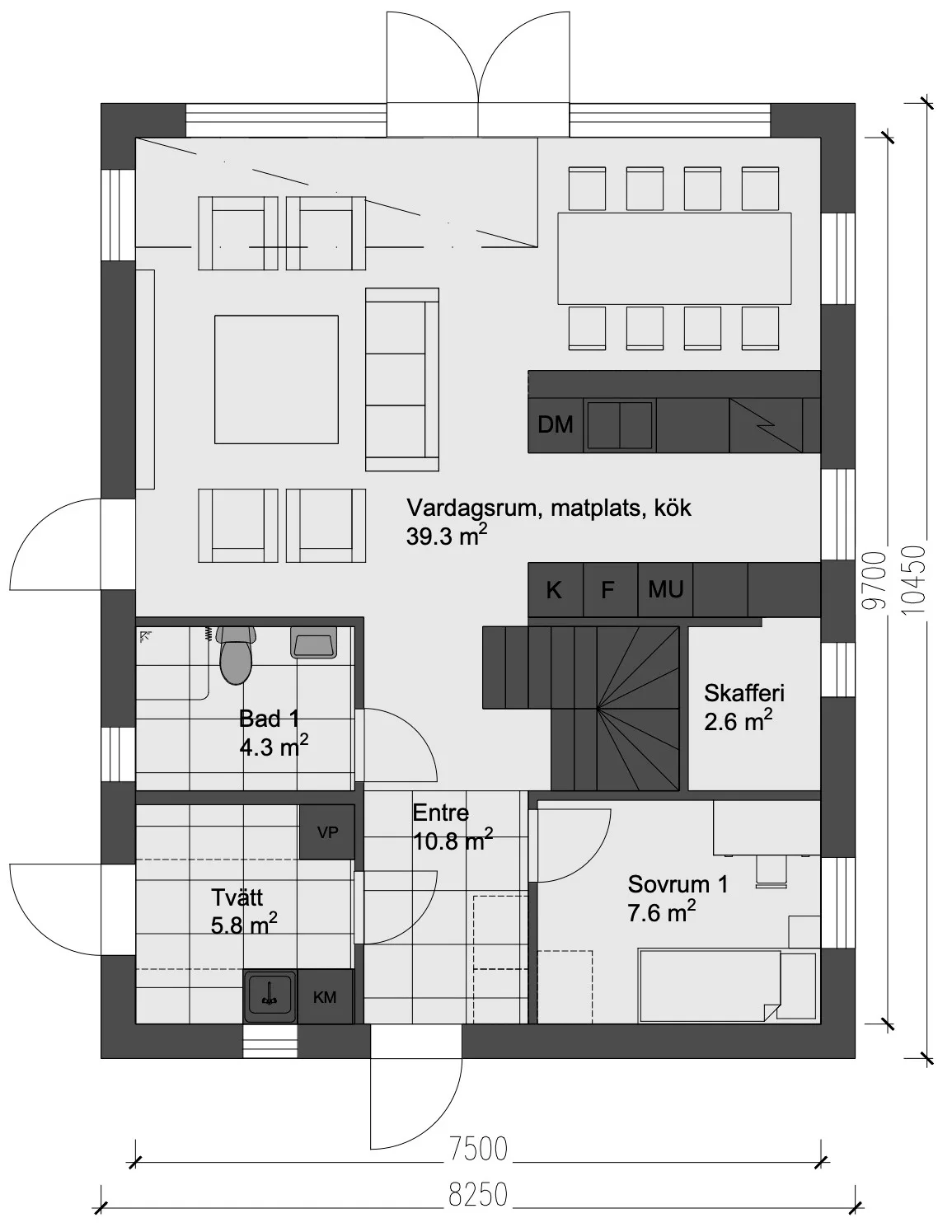 Solhem 7 planritning