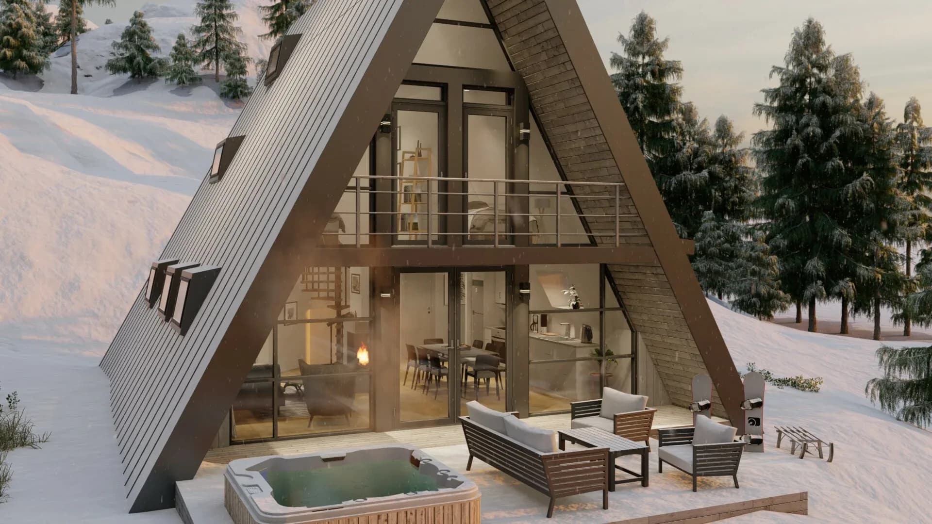 A-Frame Fritidshus 136