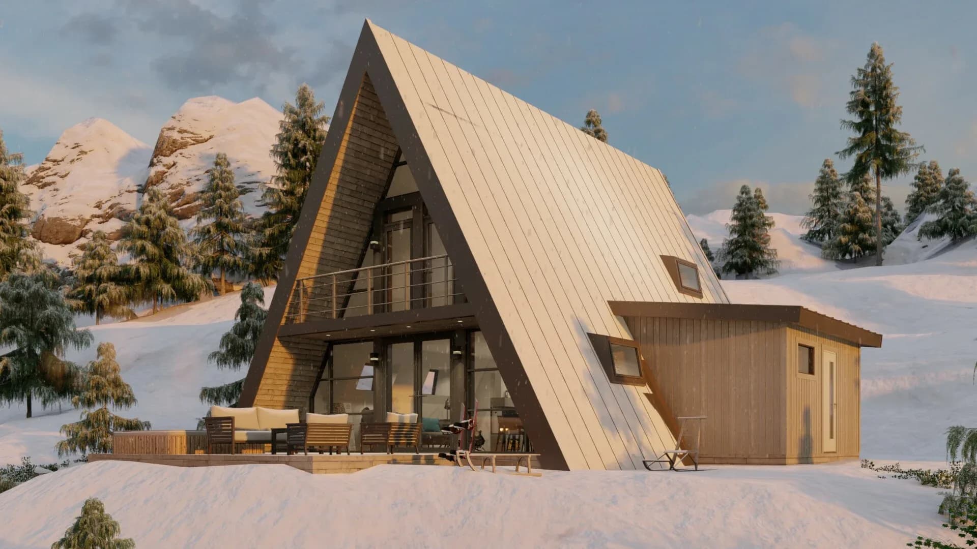 A-Frame Fritidshus 136