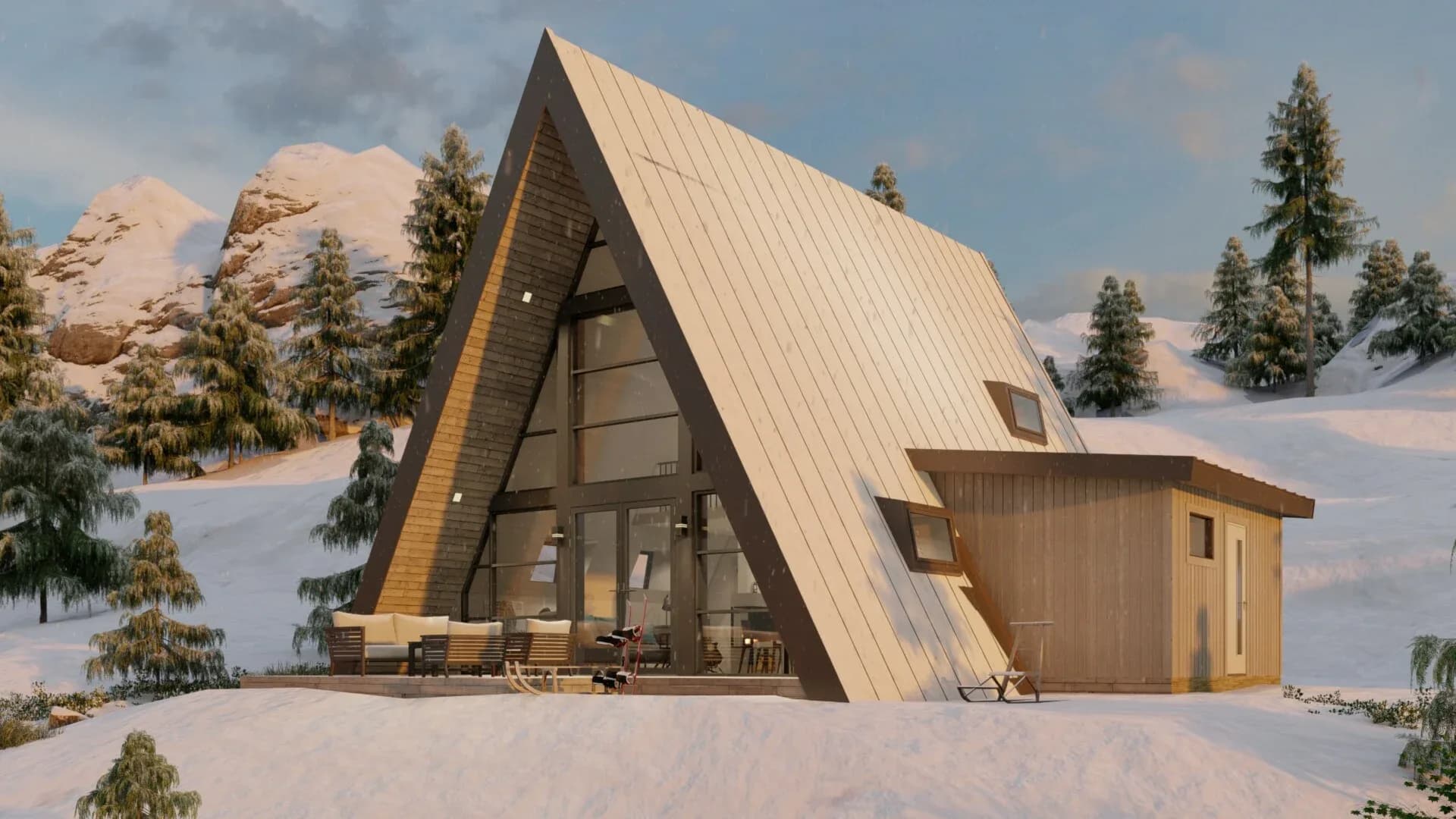 A-Frame Fritidshus 110