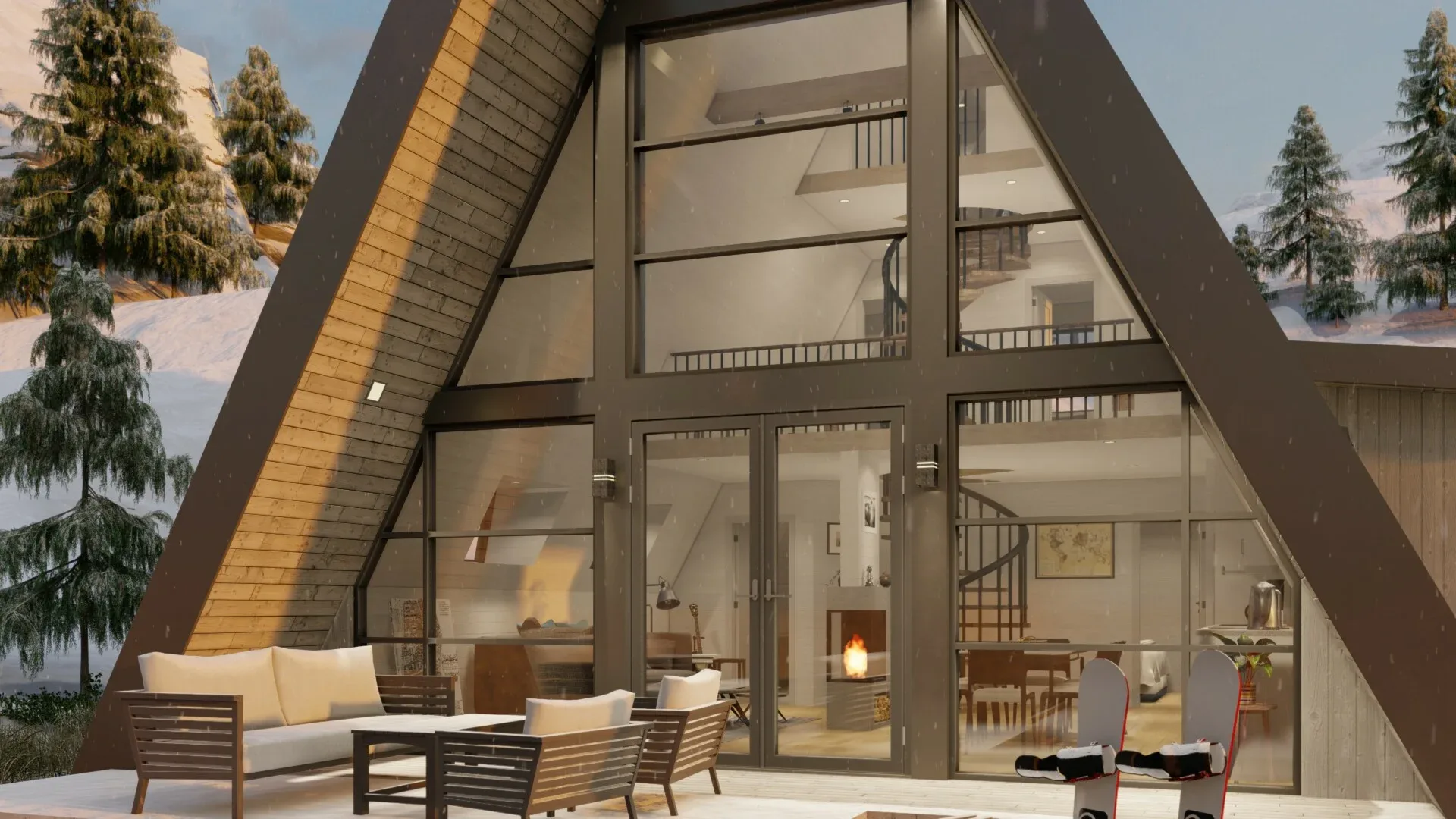 A-Frame Fritidshus 110