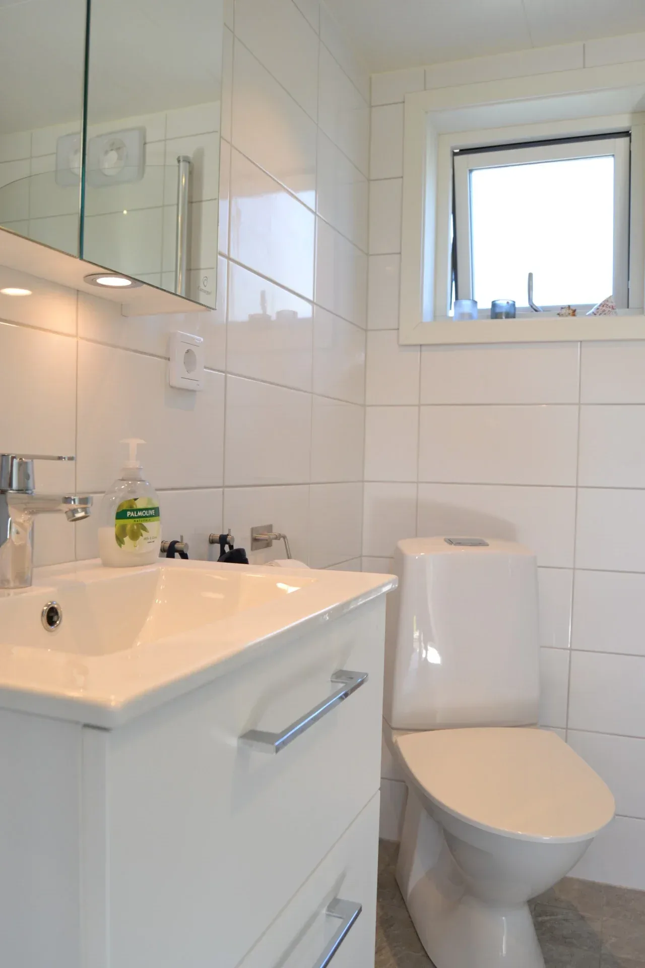 Modern Attefallshus med pulpettak