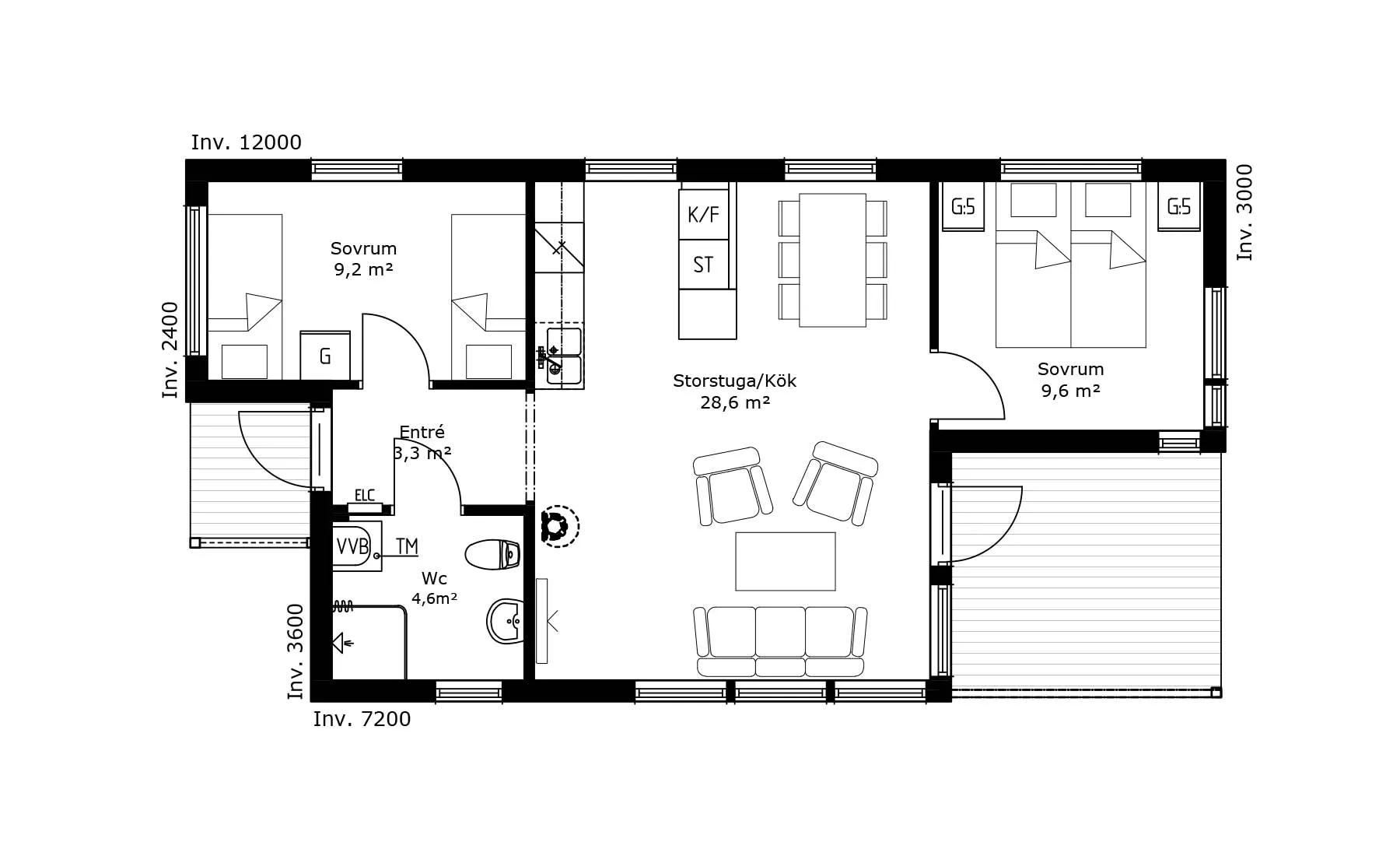 andra Tunet planritning 1