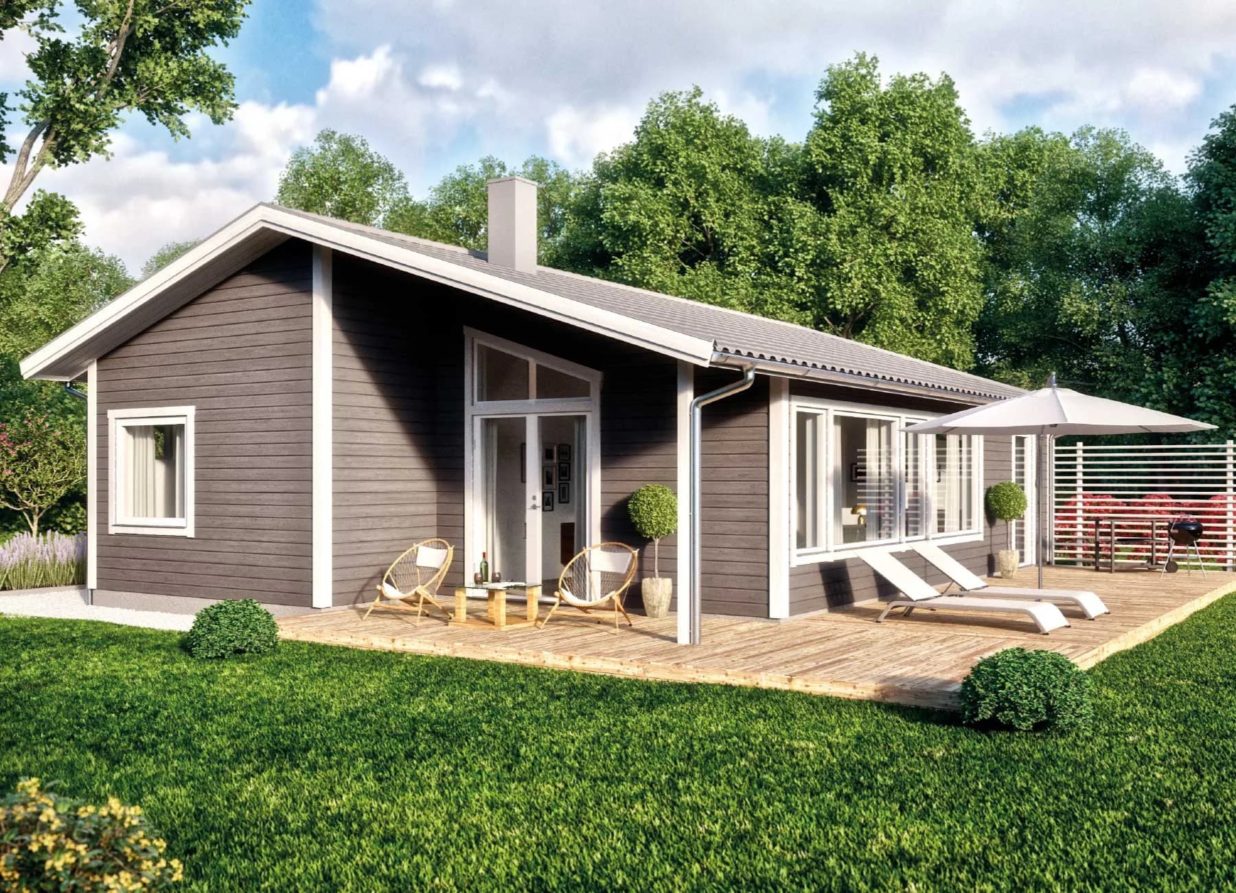 Bild på Borohus fritidshus fjärde Lyckan