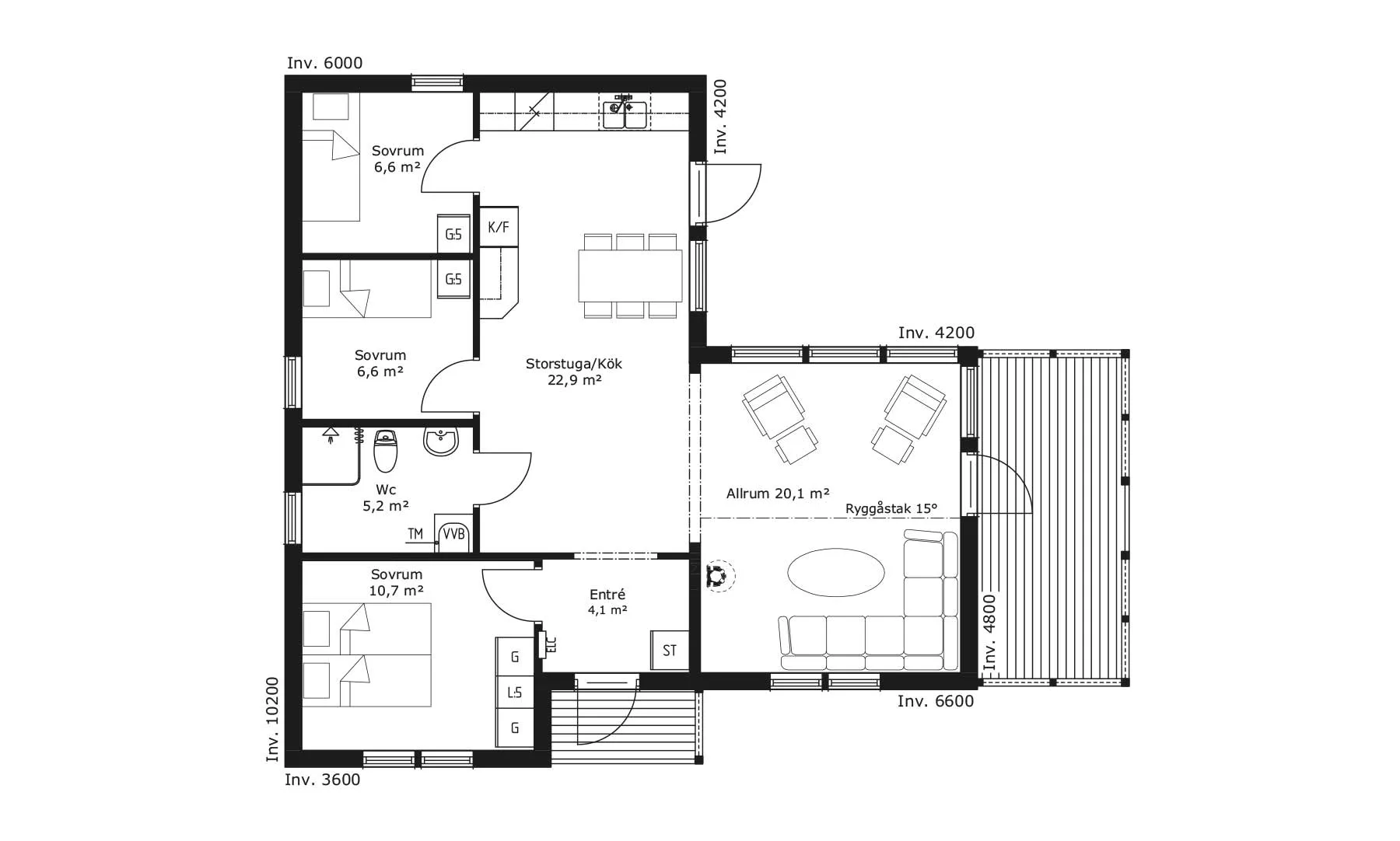 fjärde Näset planritning 1