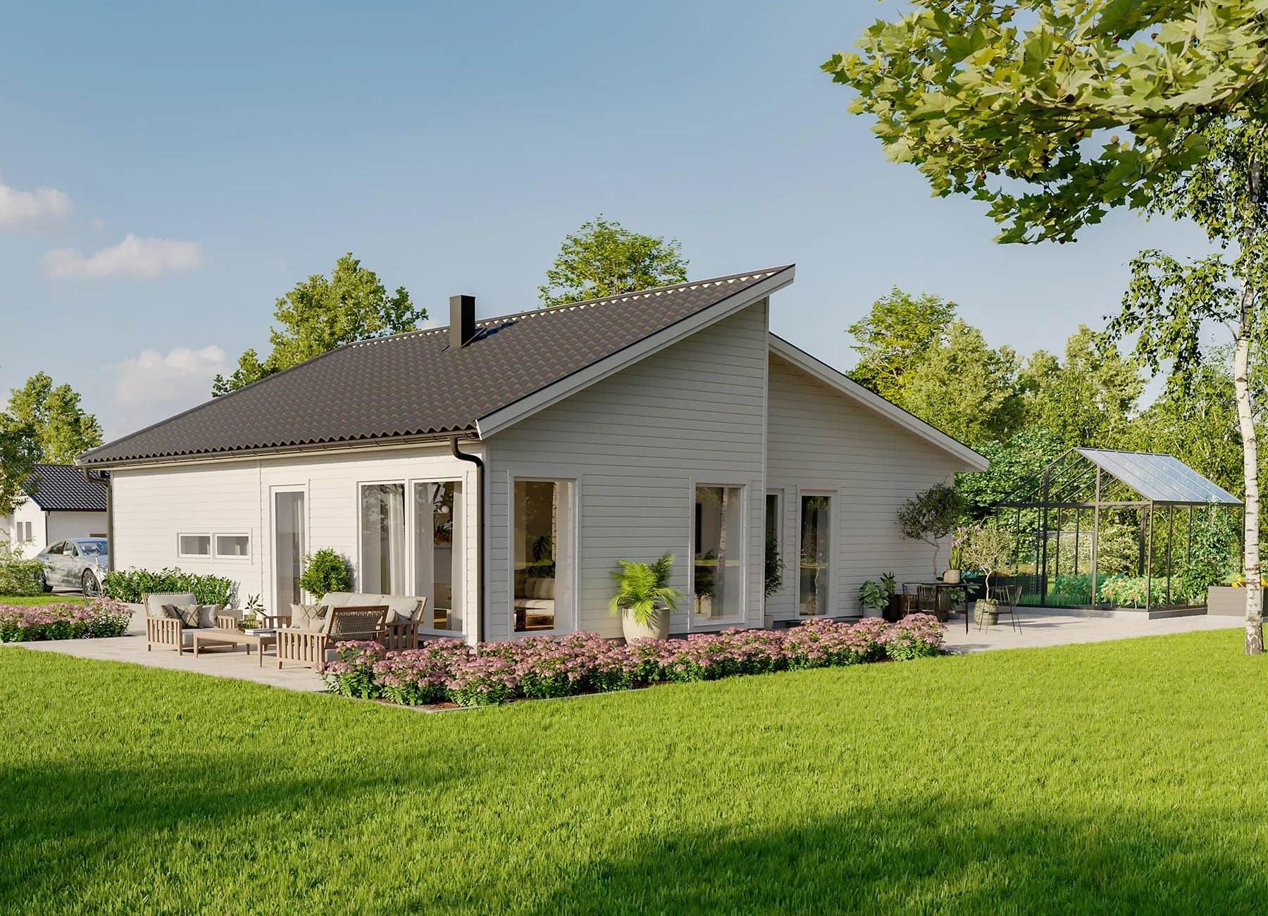 Bild på 1-planshuset Karisma 116