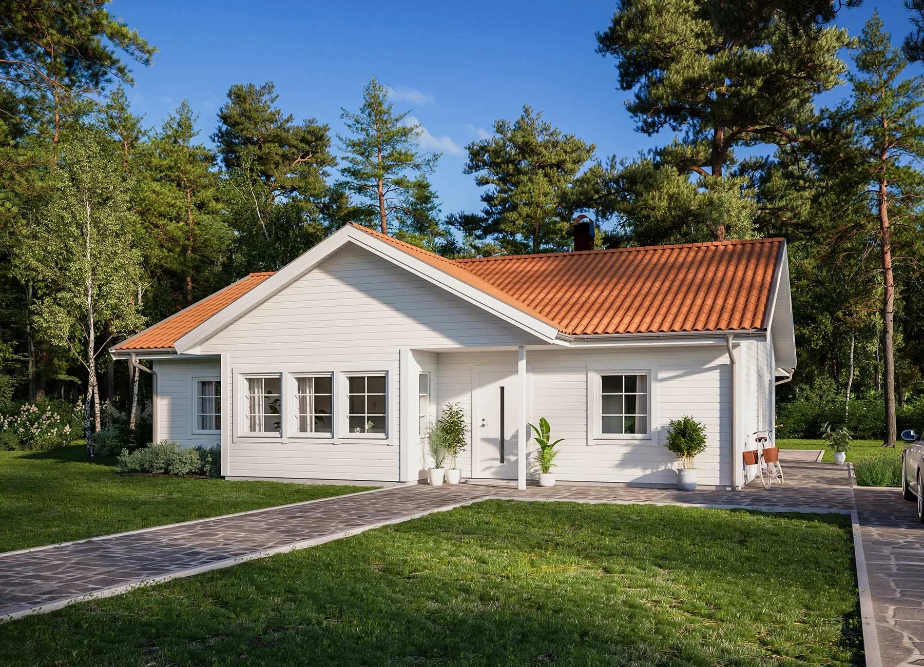 Bild på 1-planshuset Karisma 120