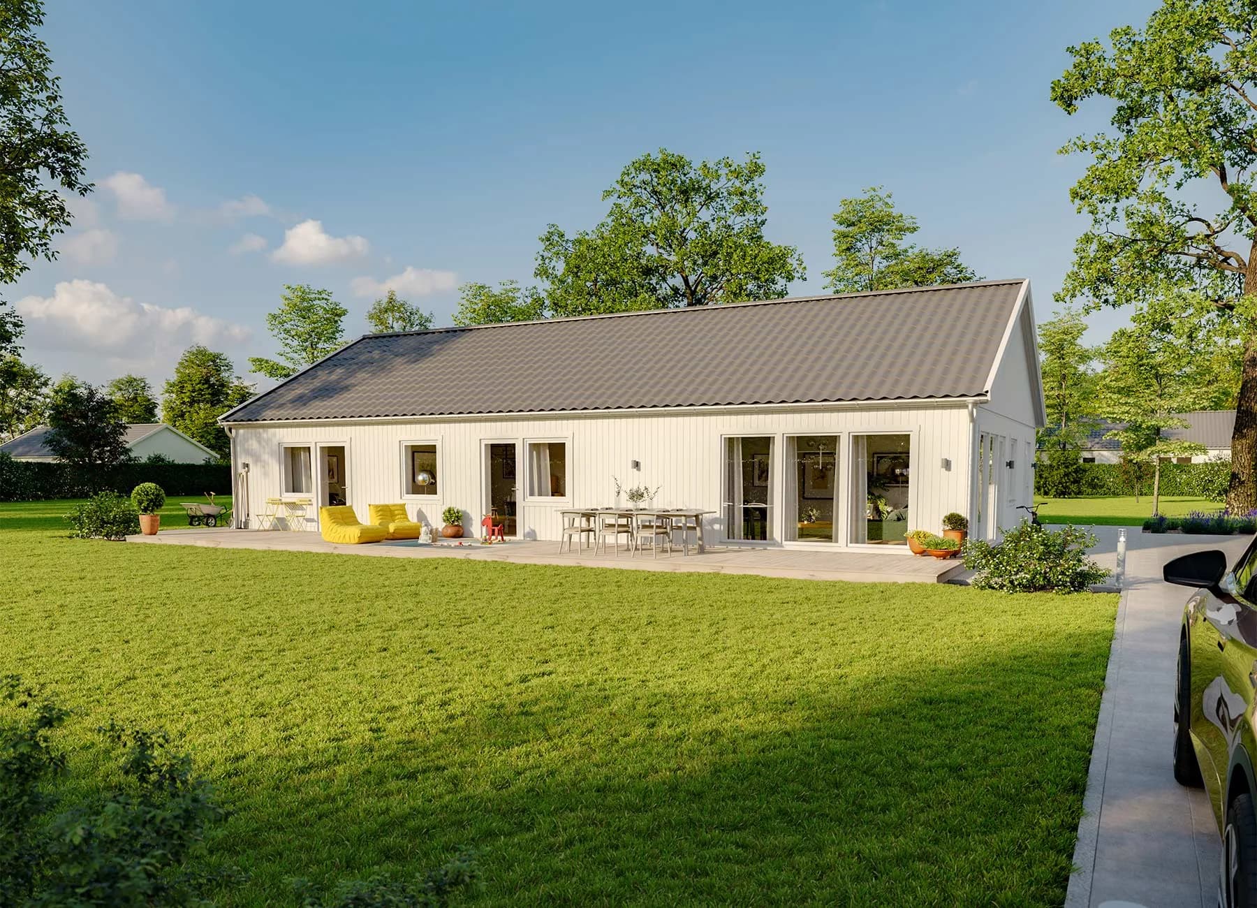 Bild på 1-planshuset Karisma 151