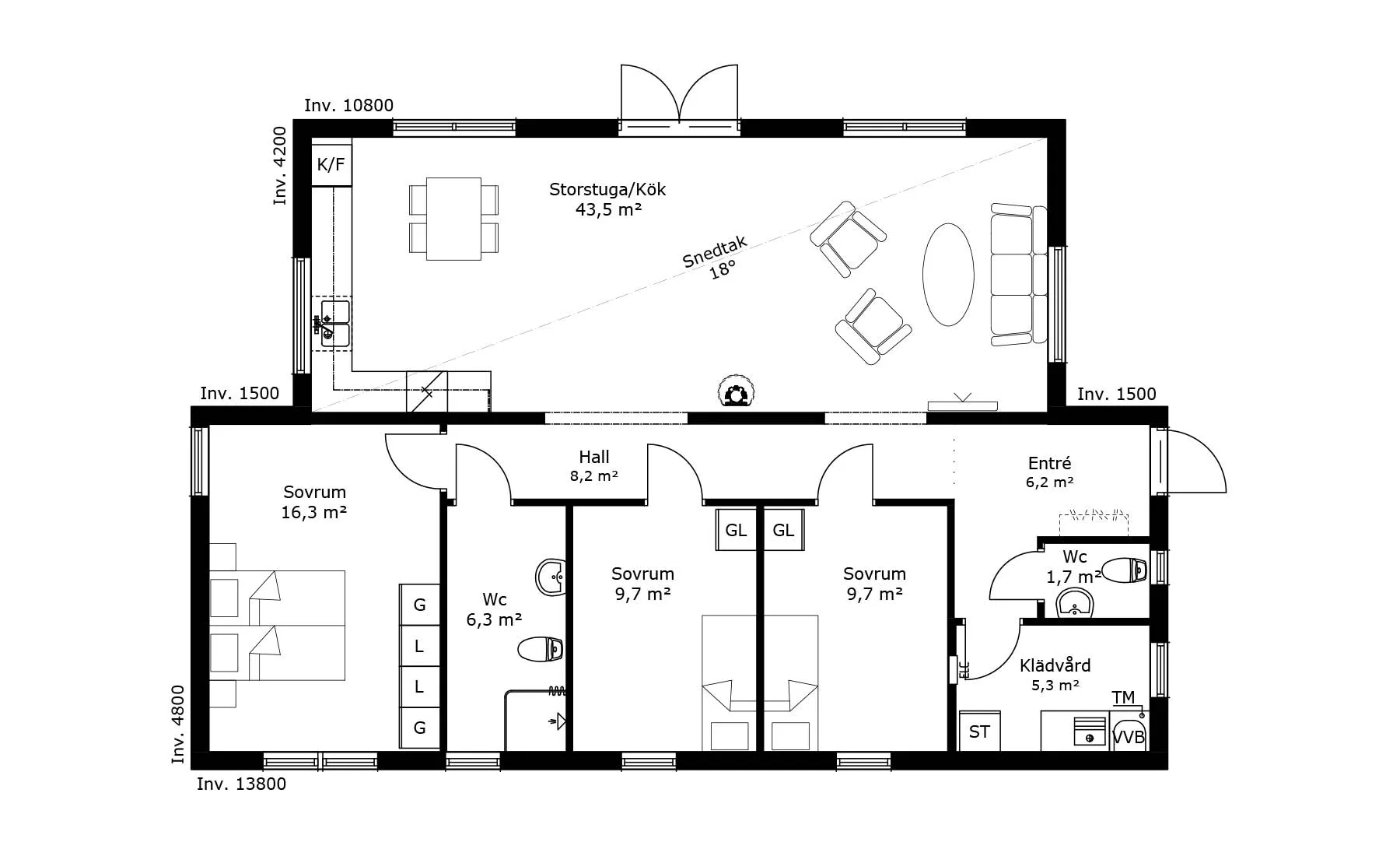 nionde Fjärden planritning 1