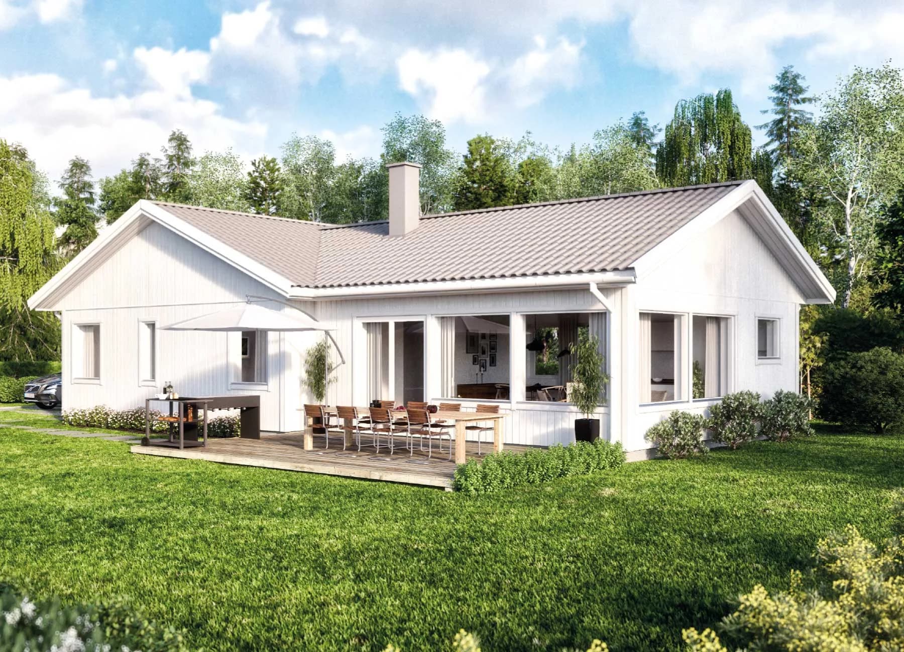 Bild på Borohus fritidshus sjätte Fjärden