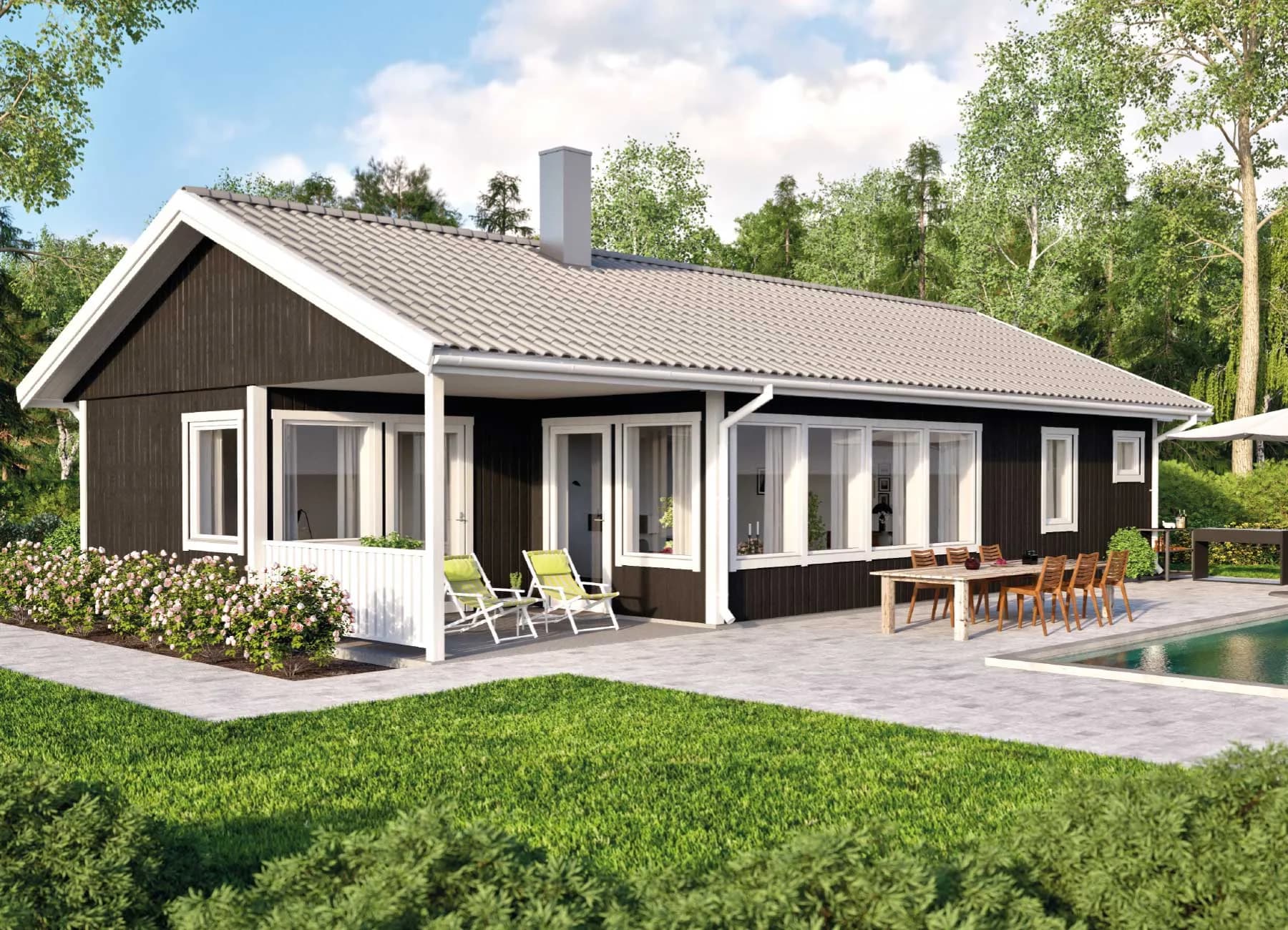 Bild på Borohus fritidshus sjätte Näset