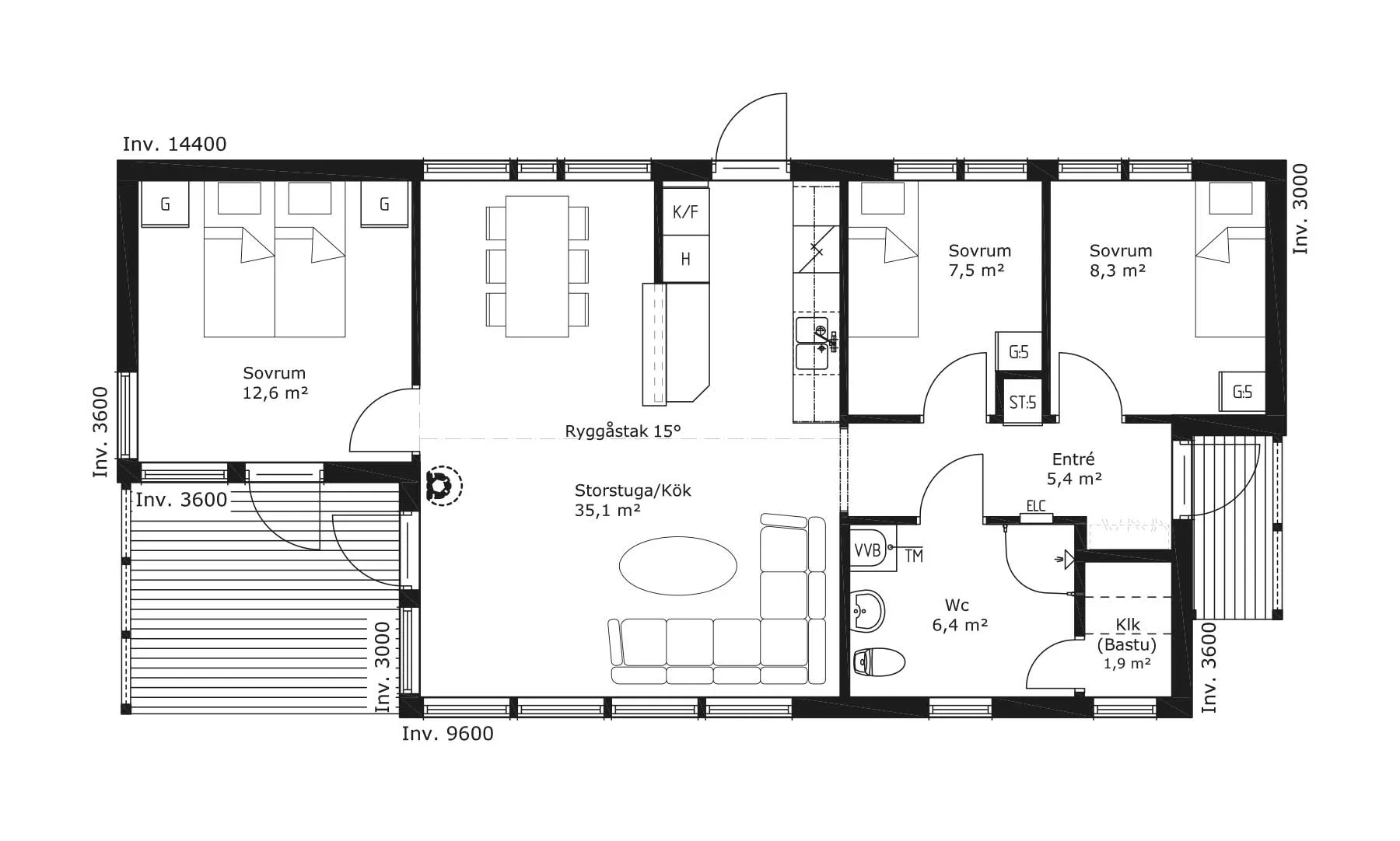 sjätte Näset planritning 1
