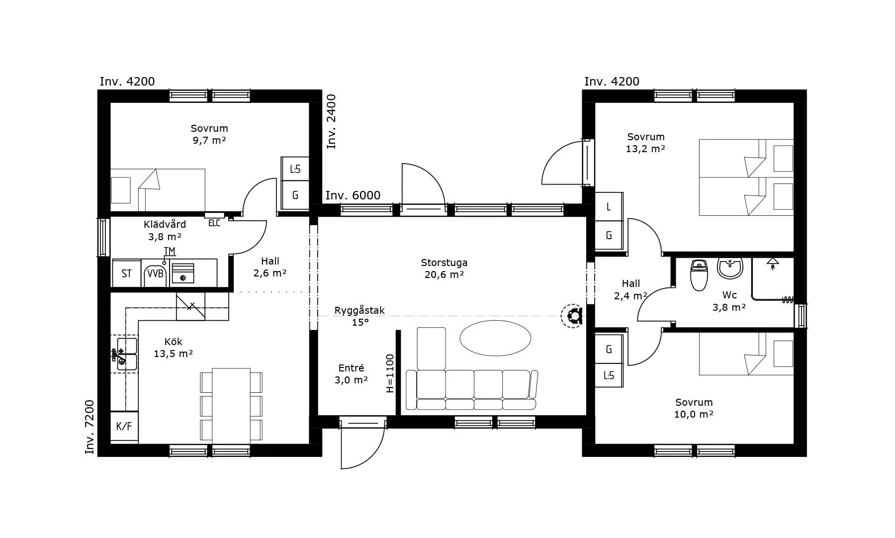 sjunde Lyckan planritning 1