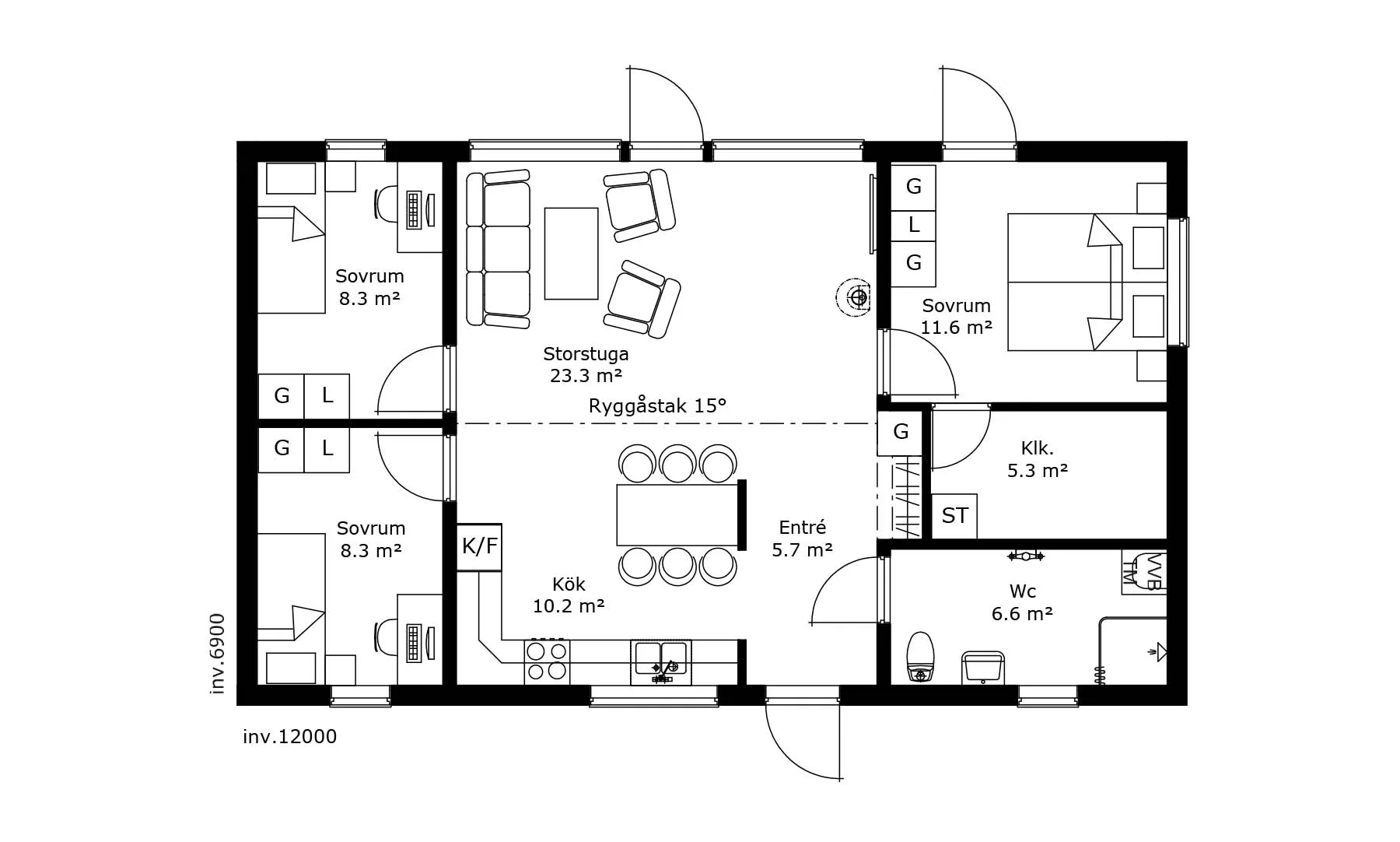 tredje Lyckan planritning 1