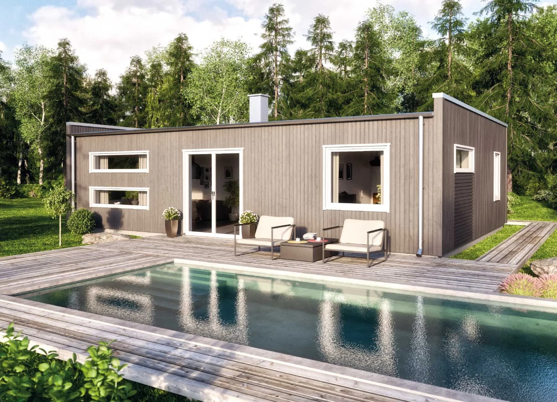 Bild på Borohus fritidshus tredje Näset