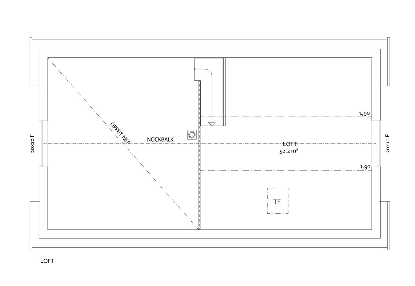 1,5-planshus, Vik planritning 2