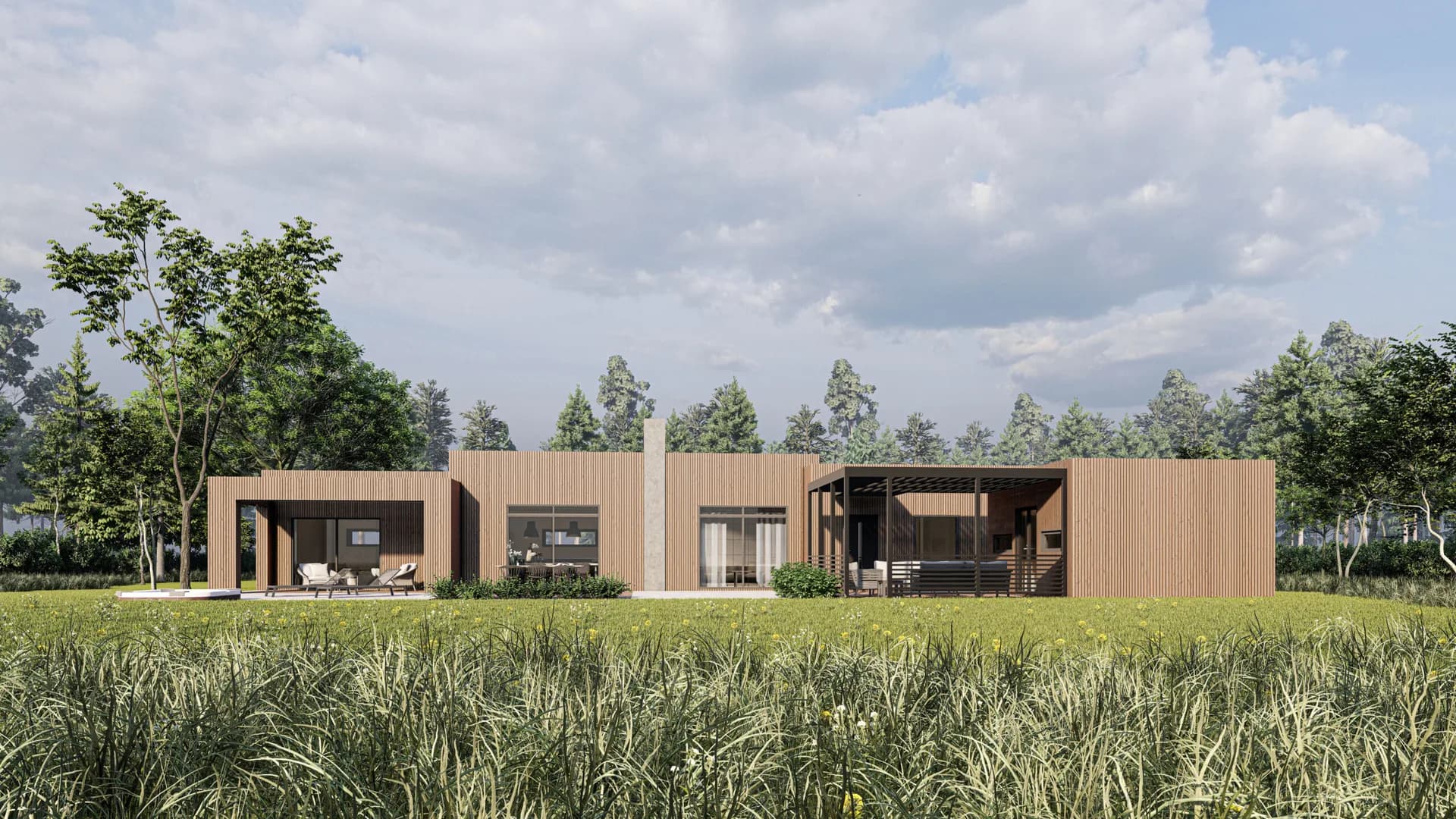1-planshus, Beddingestrand